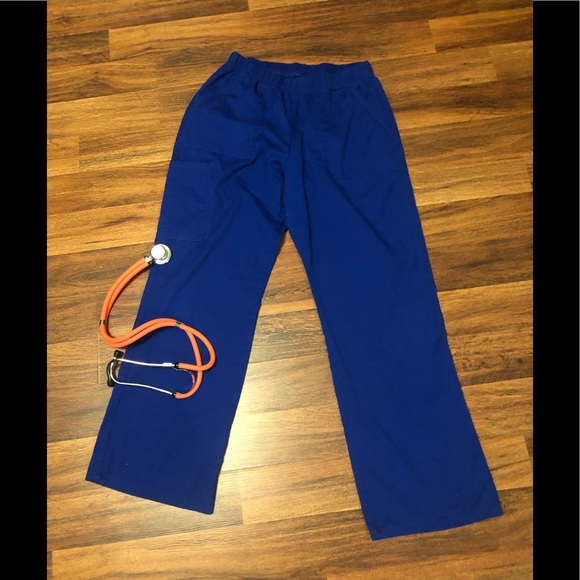 Women Scrubs for work blue/size M - Picture 1 of 4